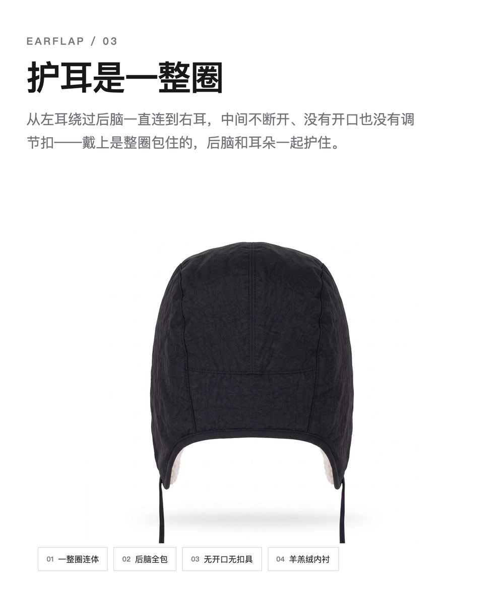 LF0033 双面抓绒雷锋帽 详情图 3