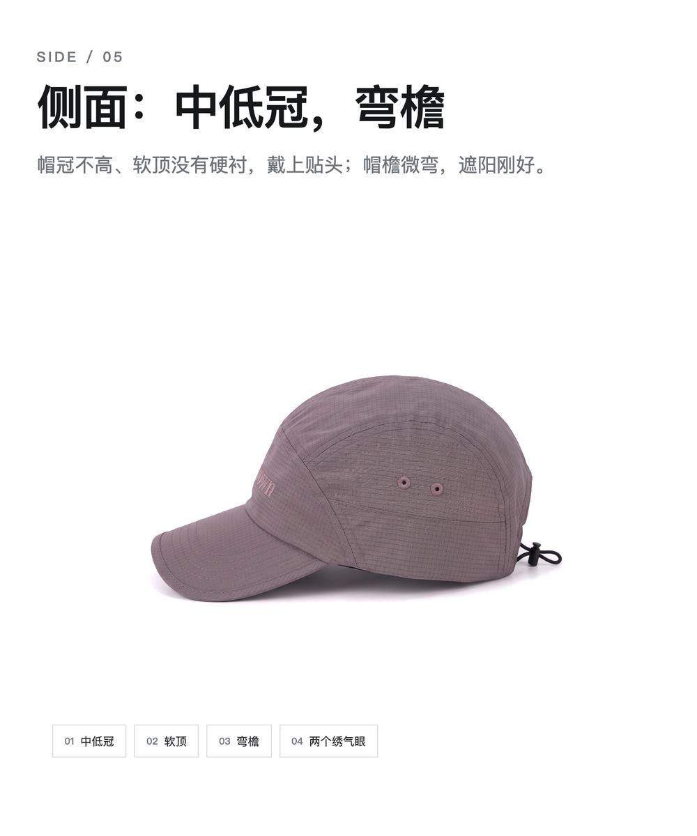 M0055 尼龙格子营地帽 详情图 5